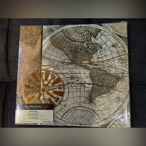Recollections 12 x12 Scrapbook Albums Globe World/Eiffel Tower NEW